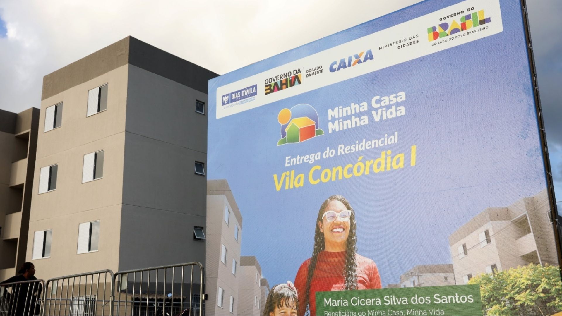 Entrega em Dias d&rsquo;&Aacute;vila conta com defesa de Lula &agrave; moradia digna; Foto: Thuane Maria/GOVBA