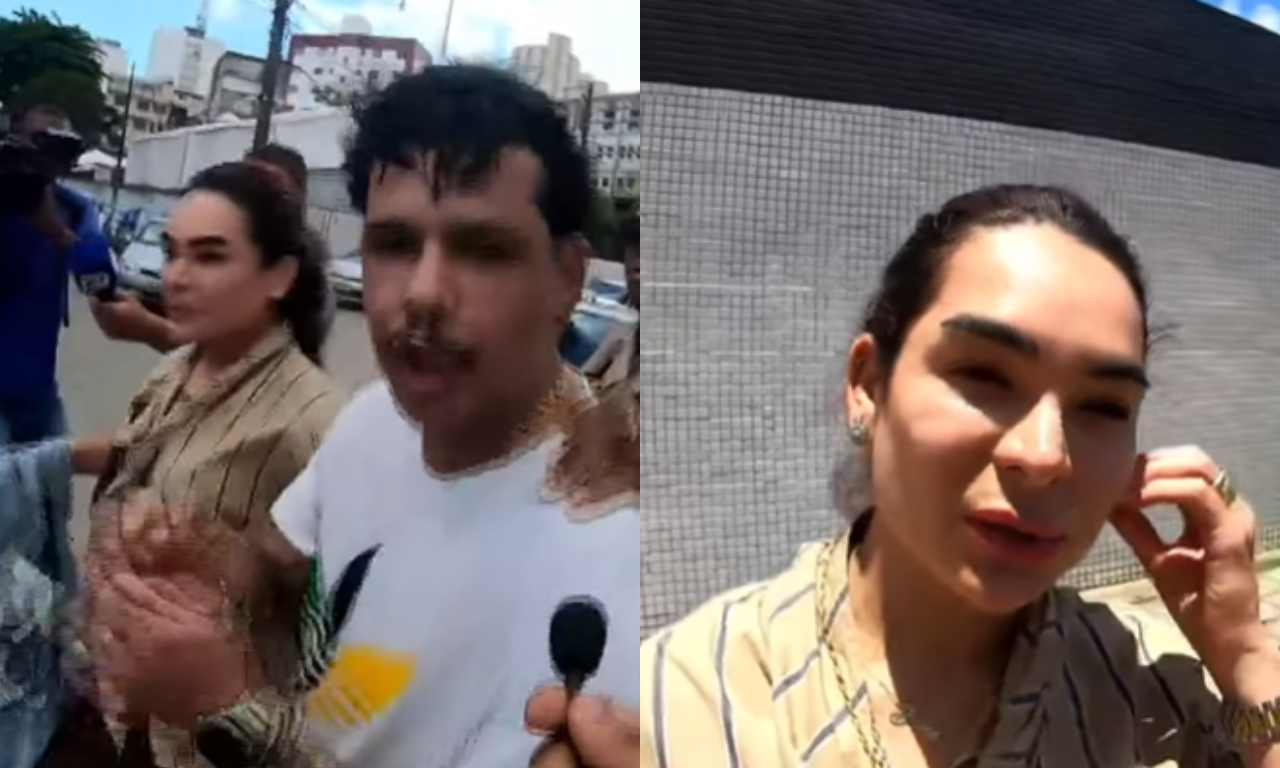 Casal denuncia agressão de PMs durante blitz em Salvador: 'Enforcaram ele'. Foto: TV Aratu