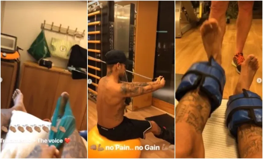 Com “evolução muito satisfatória”, segundo PSG, Neymar pode tirar imobilização do pé direito