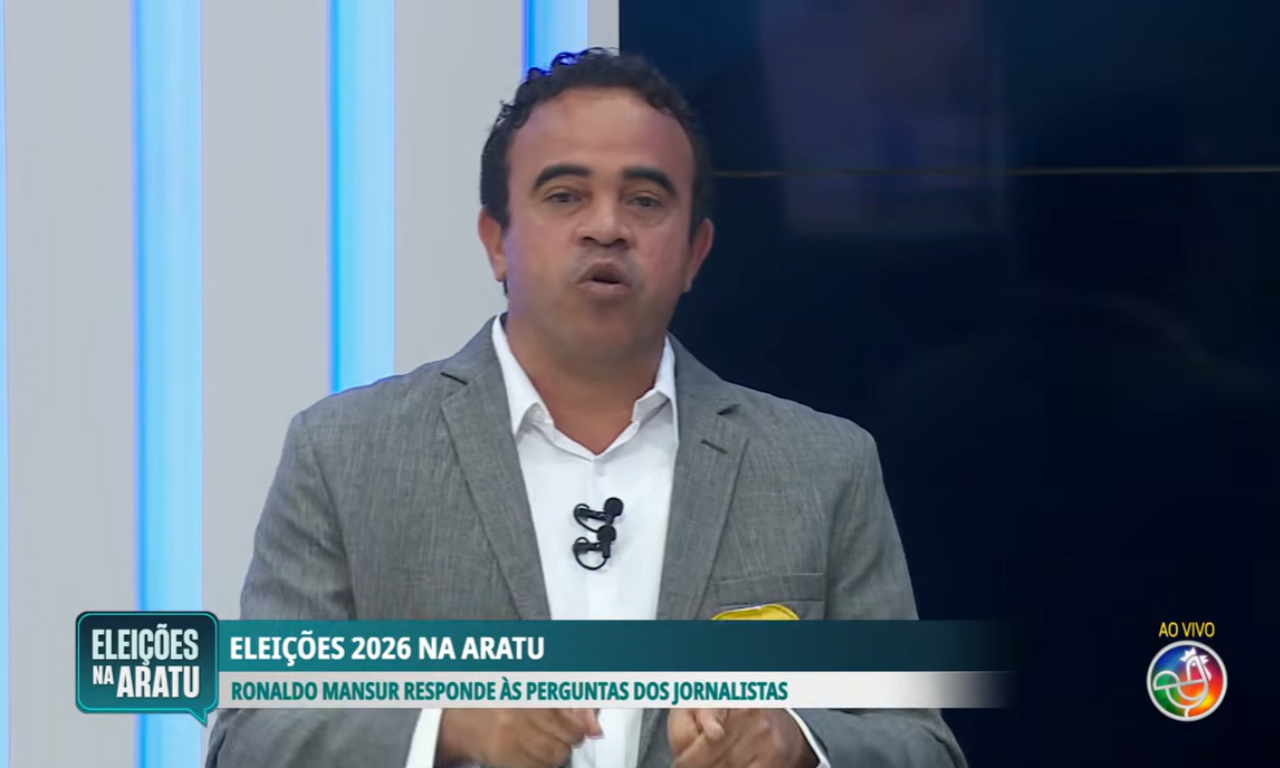 Ronaldo Mansur chama de &lsquo;hipocrisia&rsquo; pris&atilde;o por maconha e fala em &lsquo;fileira de p&oacute;&rsquo; no Horto. Foto: TV Aratu