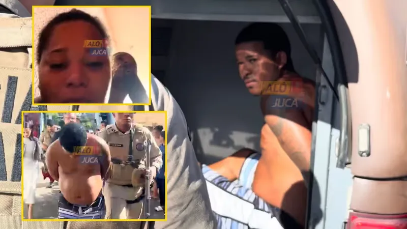 Suspeito de tráfico é preso após fazer esposa refém no bairro de Pirajá 