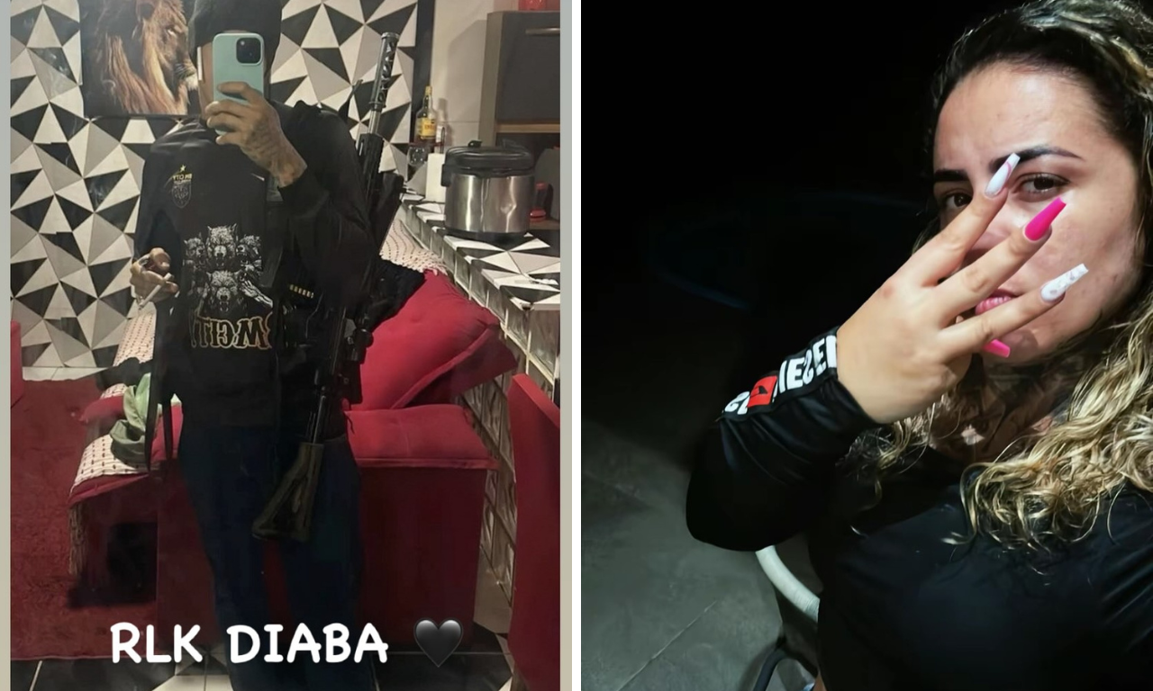 Diaba Loira é morta em confronto com traficantes do Comando Vermelho. Foto: Reprodução