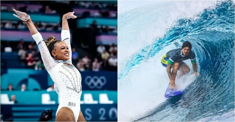 Paris 2024: Brasil disputa medalhas hoje (5) na ginástica e no surf confira agenda