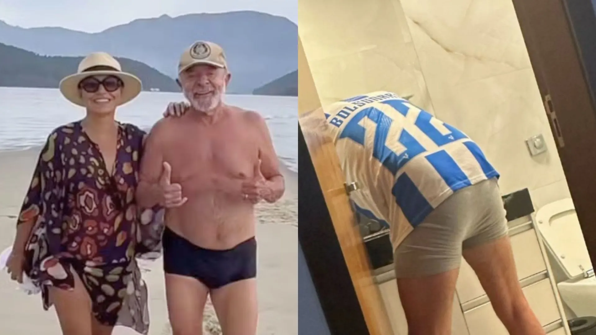 Lula e Bolsonaro: a República entre a sunga e a cueca