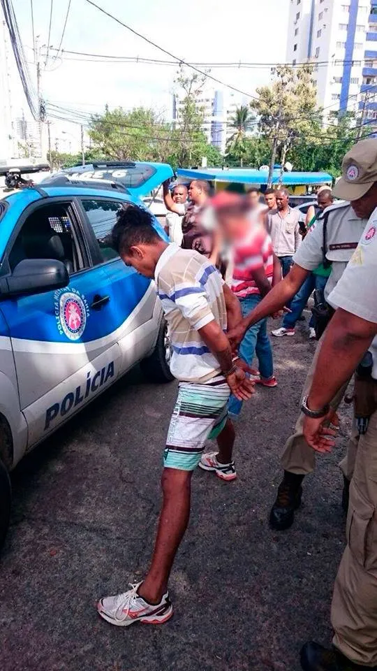 Homem é preso e adolescente apreendido em tentativa de assalto no Imbuí