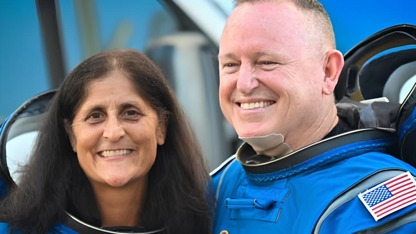 Butch Wilmore e Suni Williams estavam isolados desde junho de 2024. Foto: Reprodução| Redes Sociais