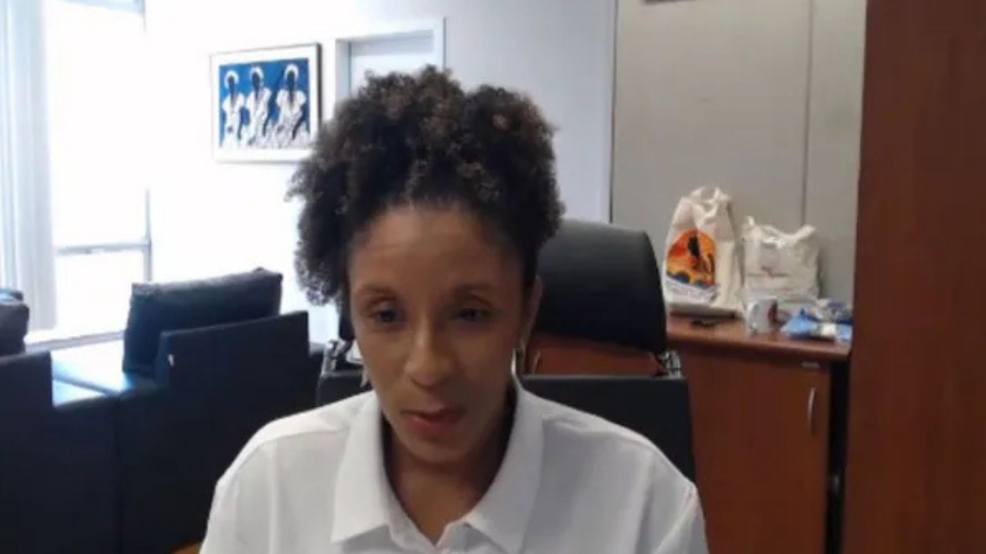 Ministra da Igualdade Racial, Rachel Barros 