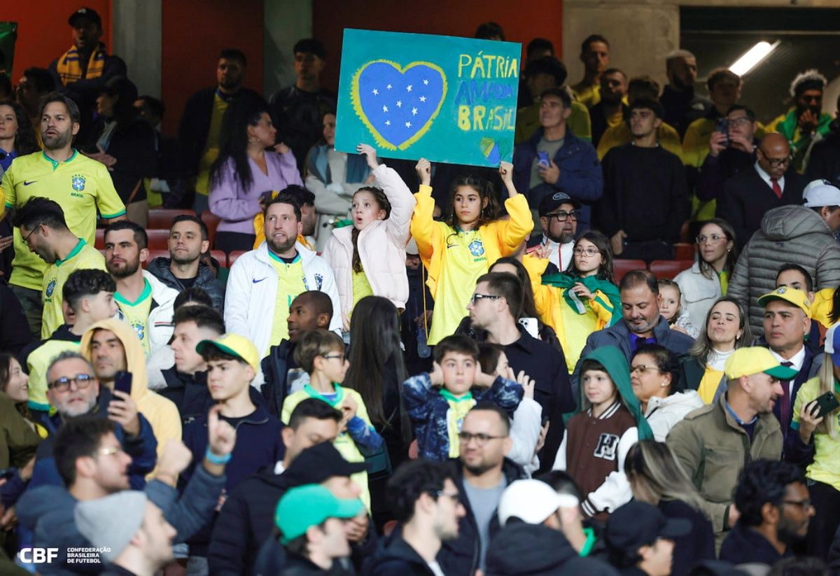  Um levantamento feito com torcedores, o Hino do Brasil foi eleito o mais bonito da Copa do Mundo com uma &ldquo;gloriosa introdu&ccedil;&atilde;o orquestral&rdquo;. Foto: CBF