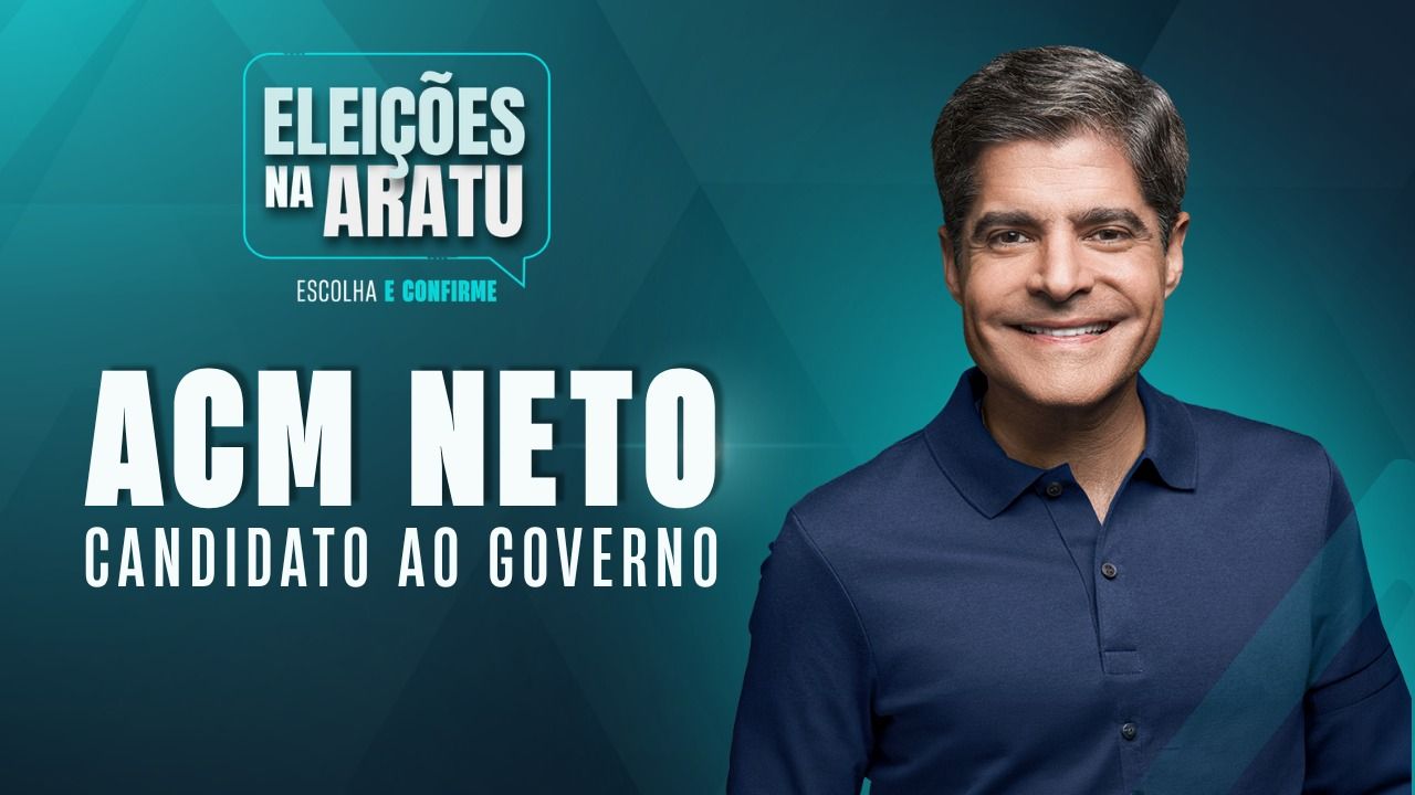 ACM Neto abre s&eacute;rie de sabatinas da TV Aratu. Arte: TV Aratu
