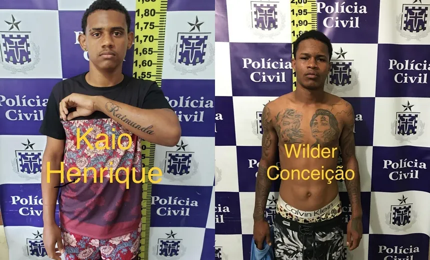 Dois suspeitos de matar delegado em Feira são presos; um ainda está foragido