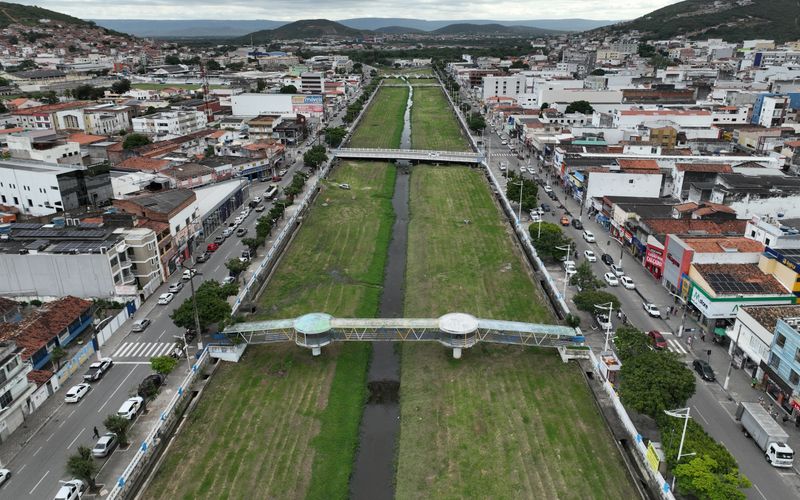 A regi&atilde;o onde o corpo foi encontrado &eacute; considerada de baixo fluxo durante a noite, o que pode ter facilitado a a&ccedil;&atilde;o criminosa sem testemunhas/Foto: Divulga&ccedil;&atilde;o/SGB