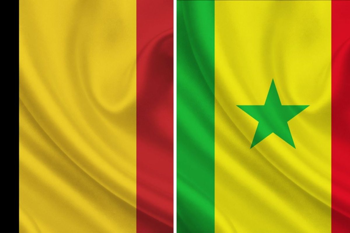 B&eacute;lgica e Senegal se enfrentam pela Copa do Mundo 2026. Foto: Reprodu&ccedil;&atilde;o | Eco Bandeiras