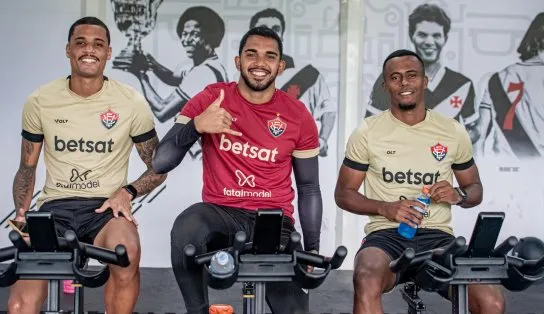 Vitória faz primeiro treino visando a partida contra o Botafogo no Engenhão