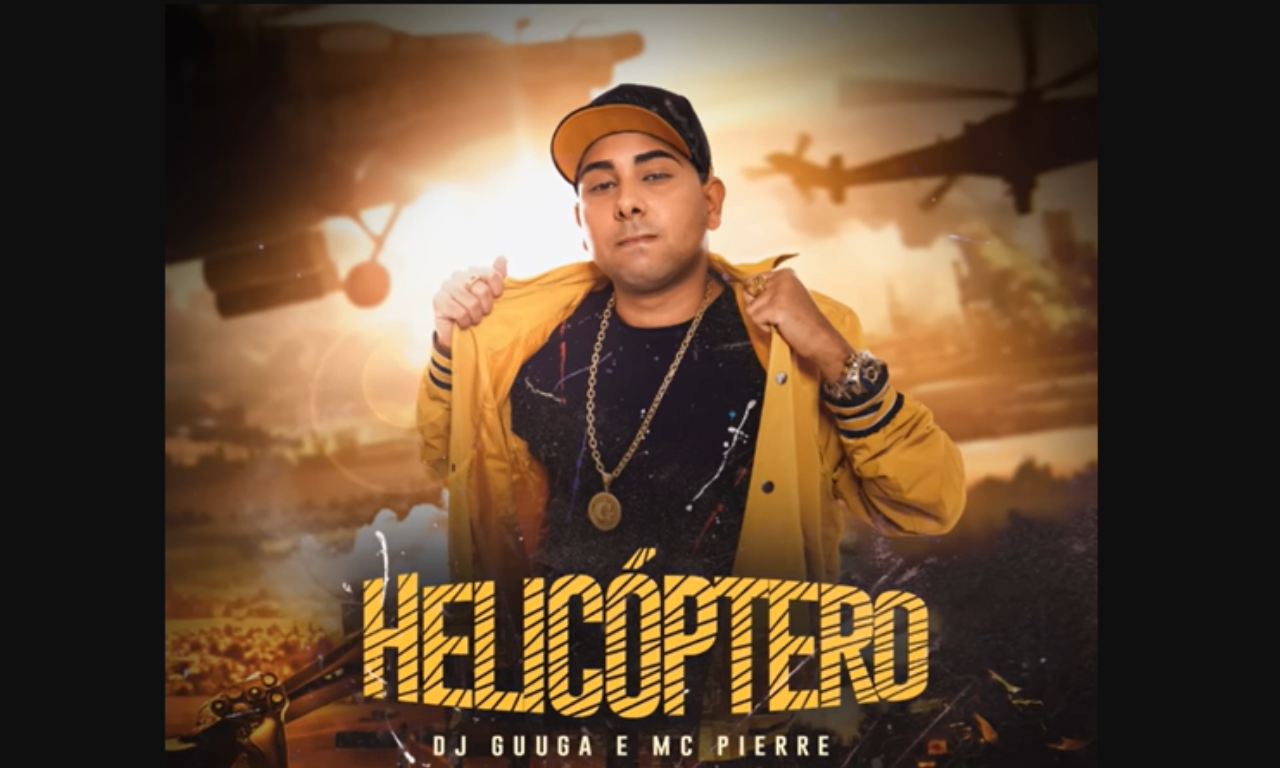Canção que gerou a confusão foi “Helicóptero”, lançada em 2019 por DJ Guuga em parceria com MC Pierre. Foto: Reprodução