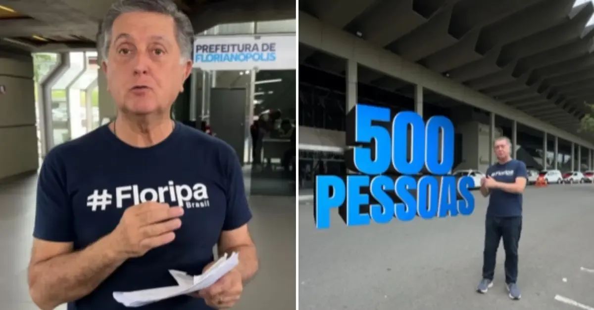 O Prefeito De Florianópolis Topazio Neto Foto Divulgação