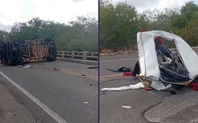 BR-116 &eacute; uma das principais rodovias federais que cortam a Bahia e tem papel importante no transporte de cargas e passageiros pelo estado/Foto: Aratu On
