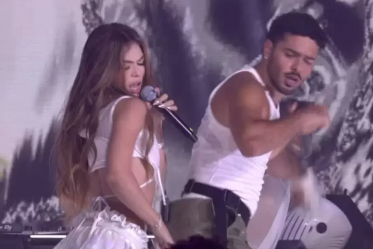 Pedro Sampaio e Melody. Foto: Reprodução | TV Globo