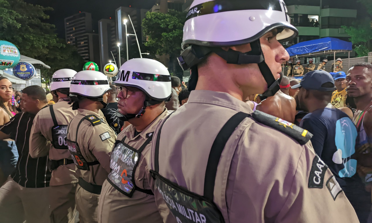 Salvador ter&aacute; mais de 22 mil policiais e bombeiros no Carnaval.Foto: PMBA | Divulga&ccedil;&atilde;o