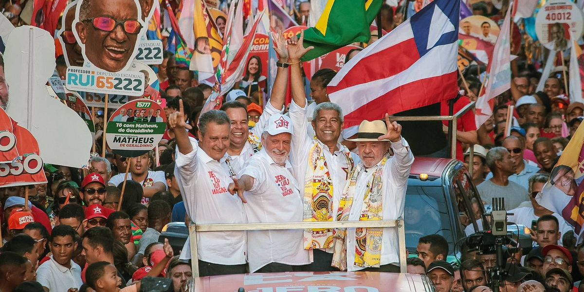 Lula Participa De Caminhada Com Apoiadores No Bairro Da Liberdade, Em Salvador. Foto Evertton Pacheco  Divulga&ccedil;&atilde;o