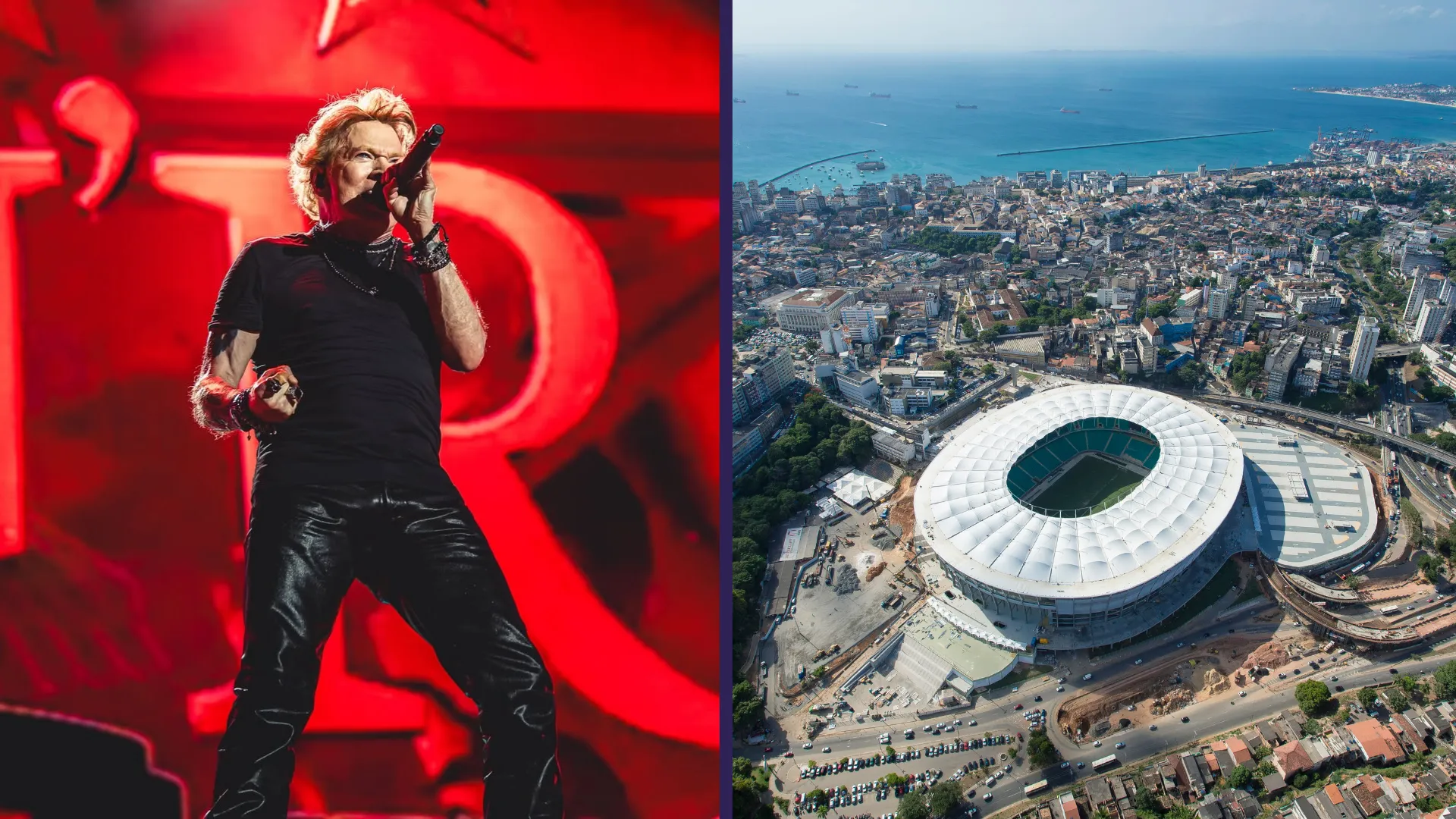 Como chegar ao show de Guns N' Roses em Salvador? Veja esquema especial