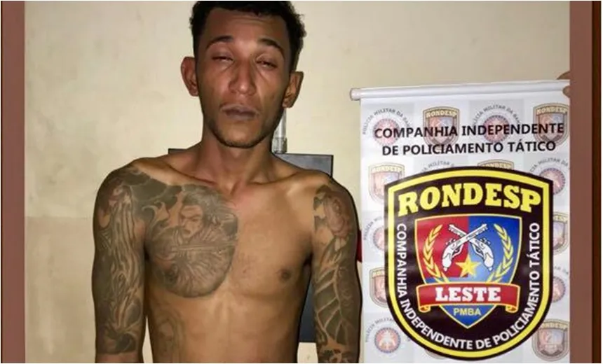 Alvo prioritário da SSP, traficante ‘Zoi’ é capturado em Feira de Santana