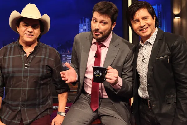 Entrevista com Chitãozinho e Xororó no The Noite desta quinta