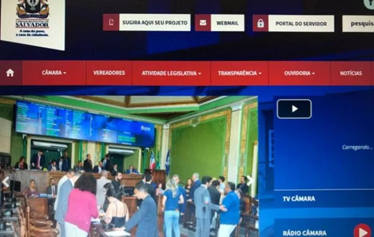 Câmara Municipal de Salvador reativa Portal Transparência após tentativa de invasão hacker