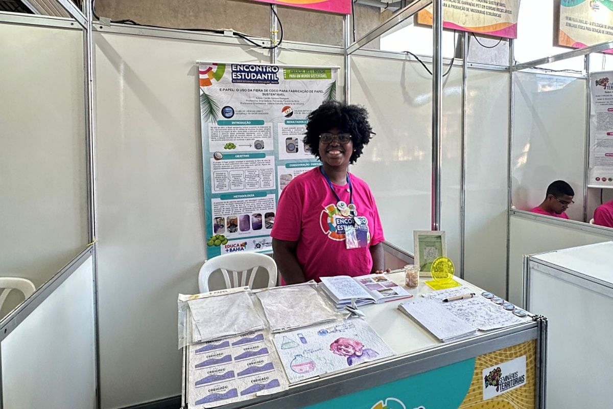 Camille Santana, membra do Clube Orbitz. Foto: Henrique Costa/Aratu On