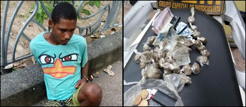 TRÁFICO NO CAMPO GRANDE: Guarda Municipal detém homem vendendo drogas