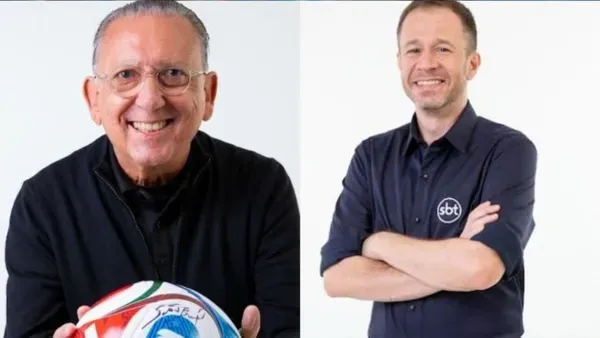 Galvão Bueno Participa Da Transmissão Do Sorteio De Grupos Da Copa, Pelo Sbt Foto Reprodução Sbt News