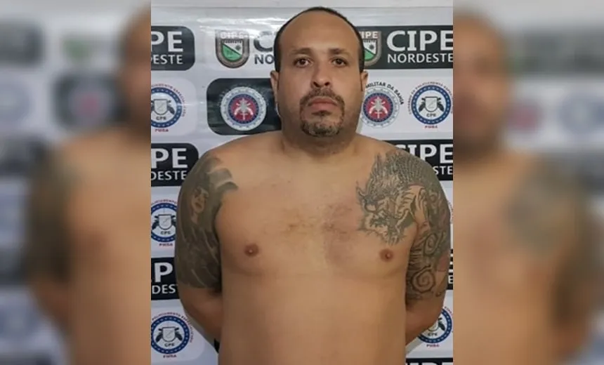Criminoso é preso após sair armado durante liberdade condicional, em Tucano