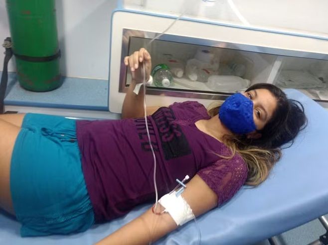 Júlia entrou na menopausa após cirurgia | Foto: arquivo pessoal