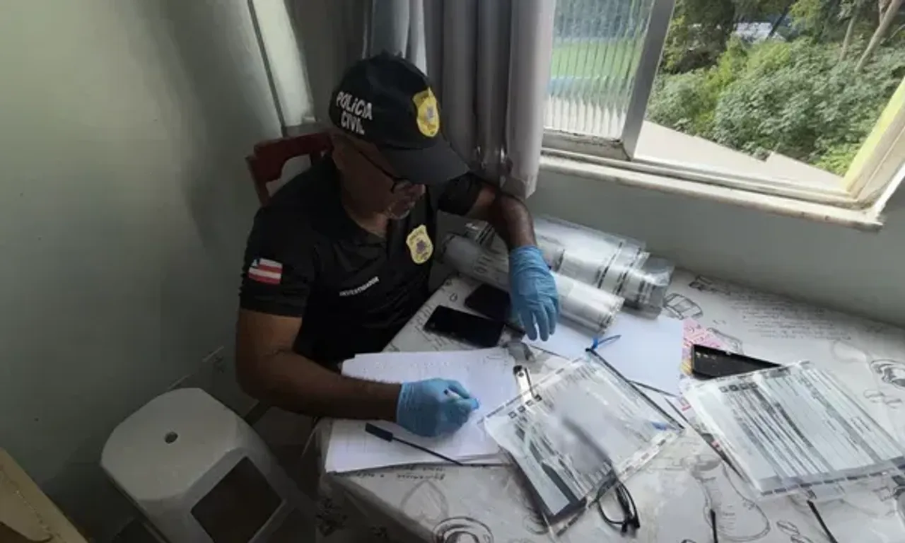 Segundo a Pol&iacute;cia Civil, o investigado era monitorado desde outubro de 2024. Foto: PCBA