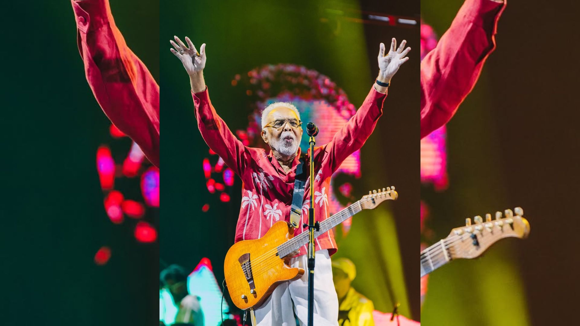 Gilberto Gil abriu turnê Tempo Rei em Salvador | Foto: Pridia Br/Divulgação