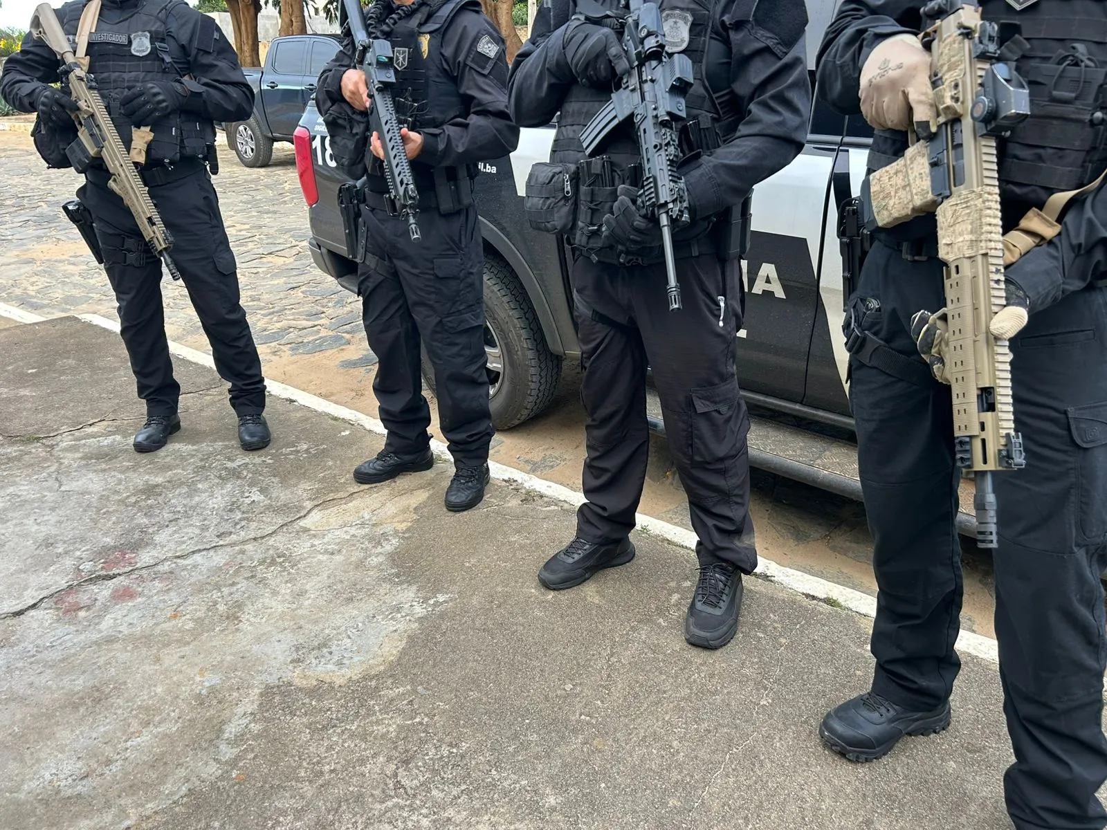 Três suspeitos de tráfico são presos em operação no interior da Bahia