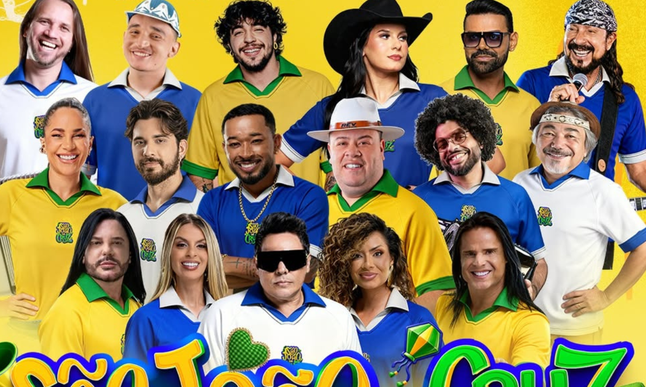 Ana Castela, Jo&atilde;o Gomes e Nattan: veja atra&ccedil;&otilde;es do S&atilde;o Jo&atilde;o de Cruz das Almas.Foto: Redes sociais