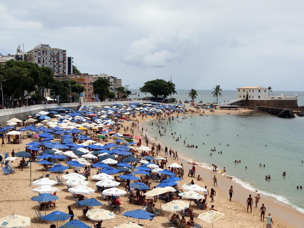 A previsão do tempo aponta para dias abafados e com possibilidade de chuva em Salvador no final de semana. Foto: Prefeitura de Salvador