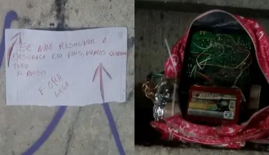 Bomba colocada em viaduto de Feira de Santana era "fake", diz perícia