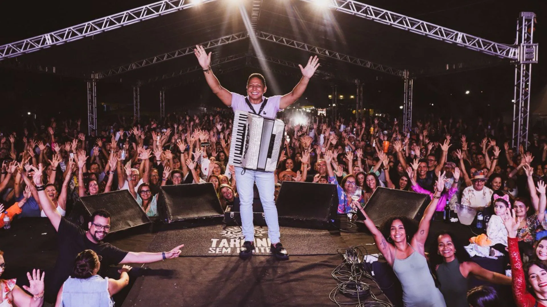 Targino Gondim é uma das atrações do Festival de Forró da Chapada