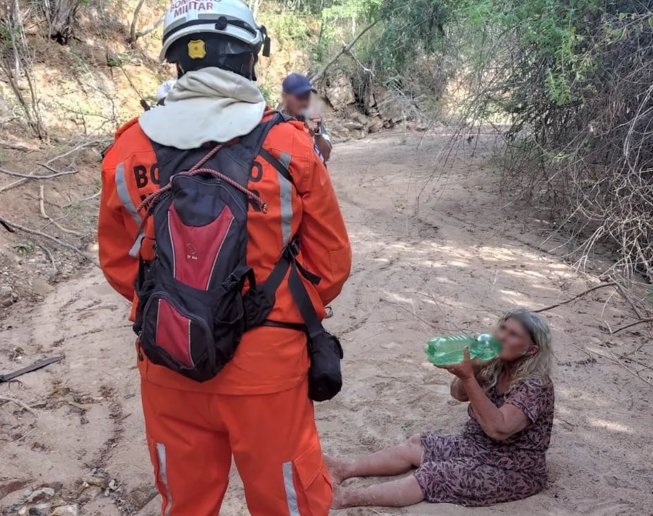  idosa de 81 anos que estava desaparecida há 3 dias é resgatada na Bahia