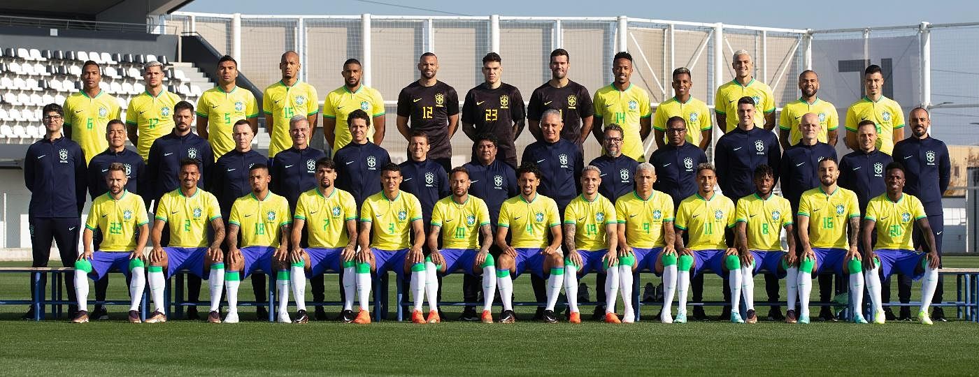 Convocados pela Seleção Brasileira em 2022. Foto: CBF