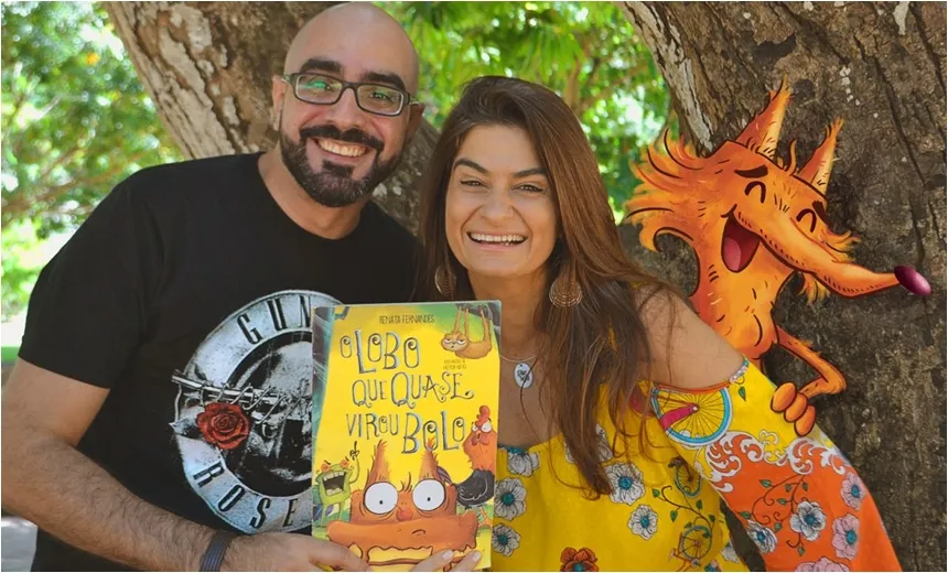 Escritora infantil lança livro “O lobo que quase virou bolo? em Salvador