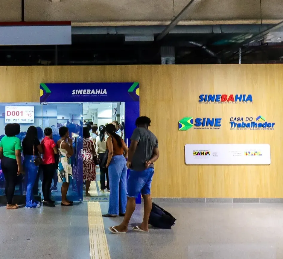 Foto De Movimenta&ccedil;&atilde;o De Trabalhadores E Atendimento Presencial Em Guich&ecirc; Do Sine Bahia Na Capital Baiana Credito Ricardo Filho Ascom Setre