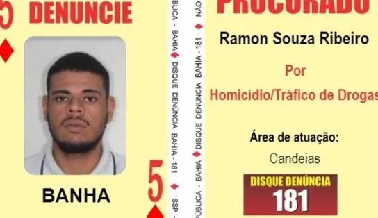 "Banha" de Candeias troca tiros com a PM e acaba preso; ele é considerado um dos homens mais perigosos da Bahia