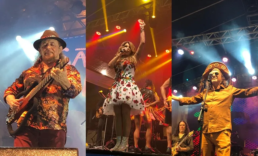 Elba Ramalho, Geraldo Azevedo e Alceu Valença se apresentam na Concha Acústica
