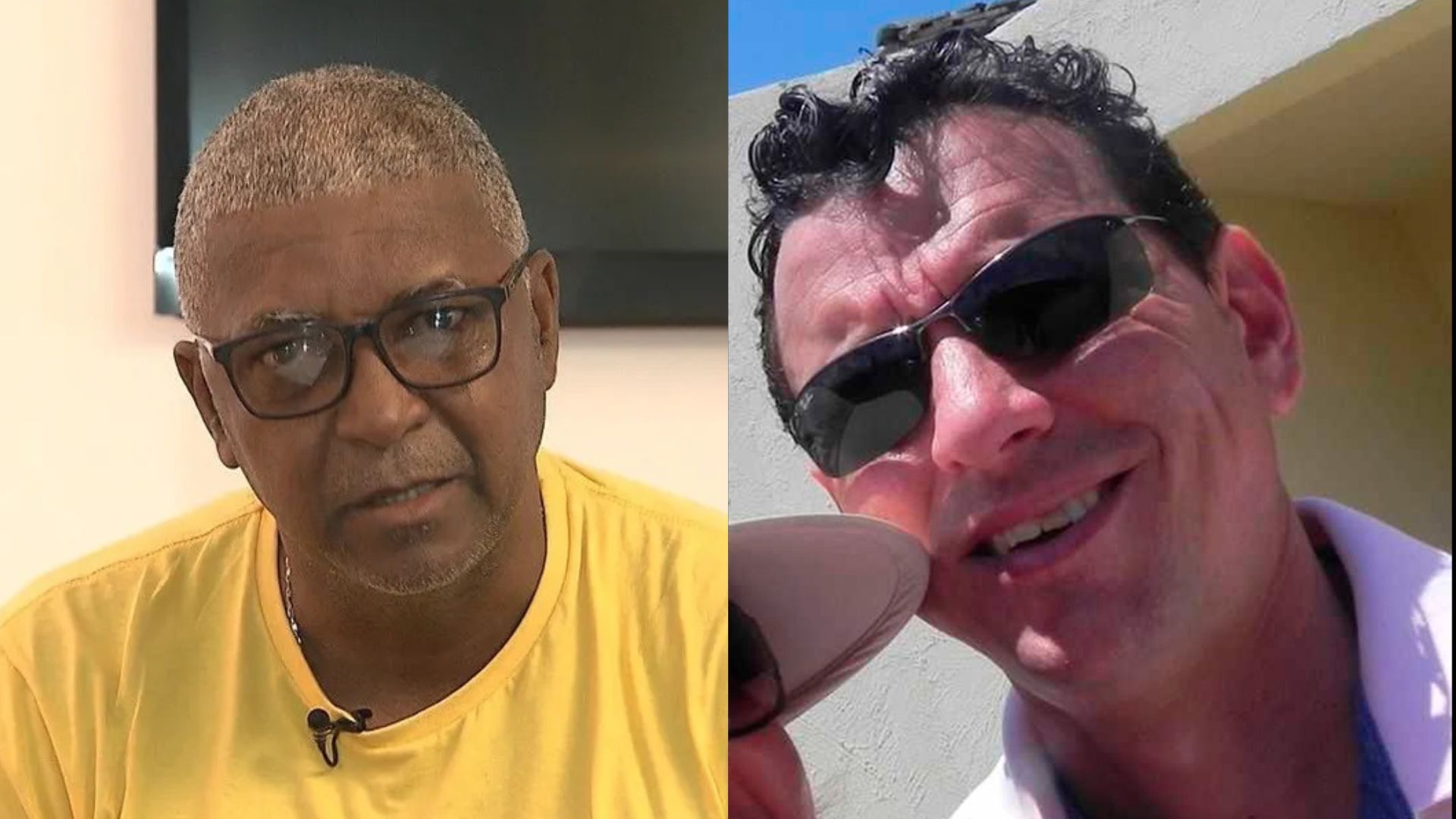 Osvaldo Barreto (à esq.) e Lívio Galvão (à dir.) | Fotos: TV Bahia e acervo pessoal