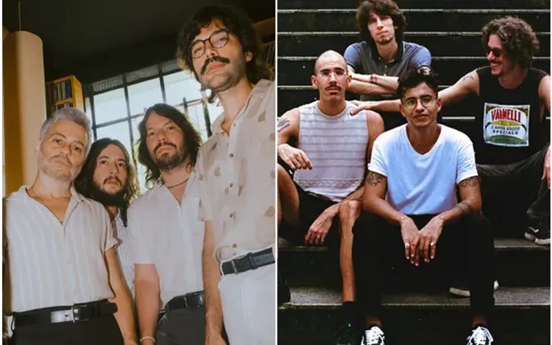 Ao longo dos anos, o grupo acumulou indica&ccedil;&otilde;es a pr&ecirc;mios como o da APCA e o Pr&ecirc;mio da M&uacute;sica Brasileira, consolidando-se como um dos projetos mais consistentes da cena independente do pa&iacute;s/Foto: Divulga&ccedil;&atilde;o