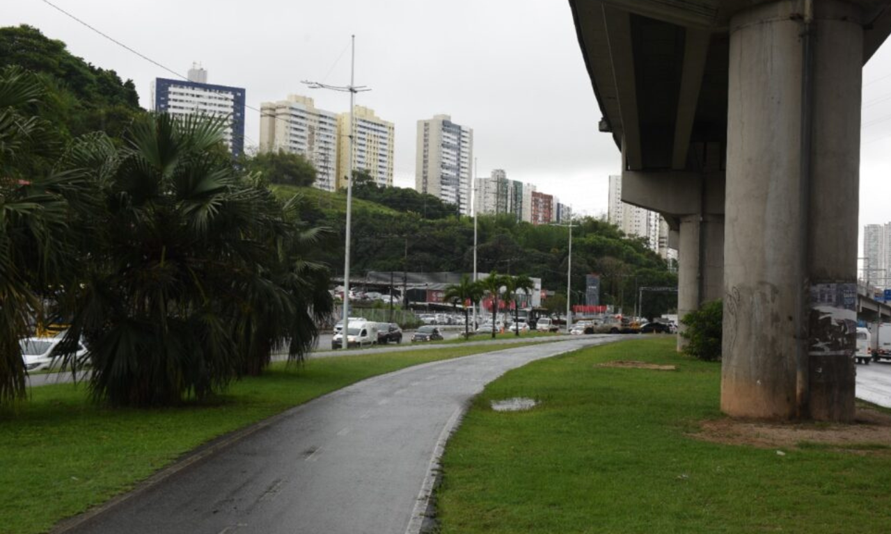 Motorista morreu na Avenida Bonocô. Foto: Secom PMS