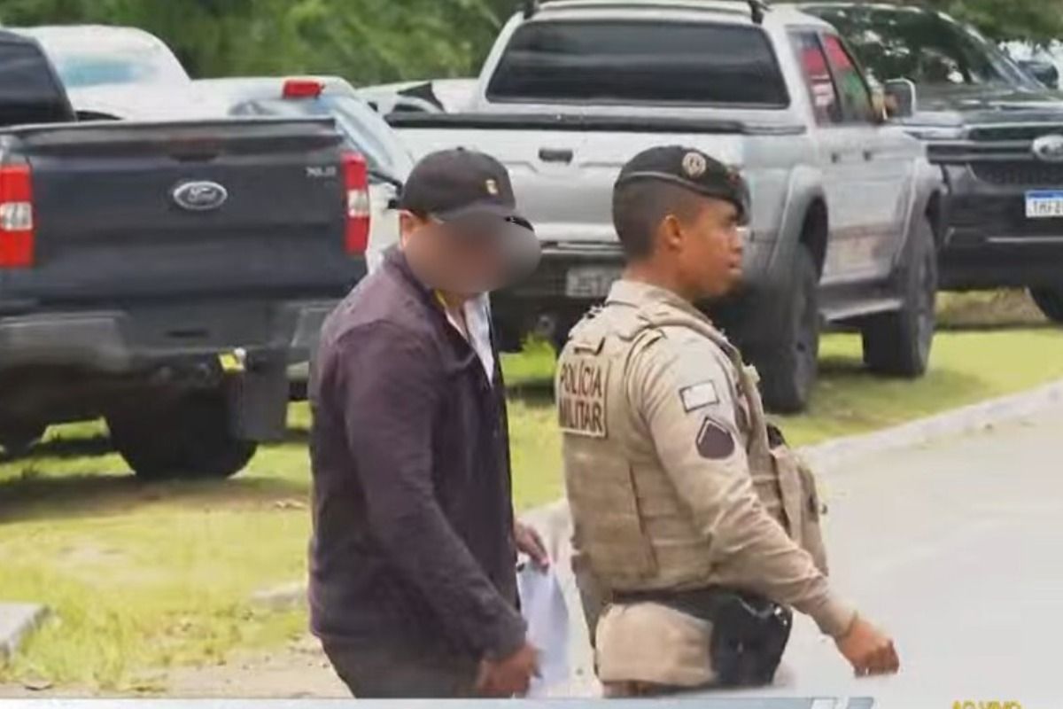 Motorista foi interceptado por policiais militares. Foto: Reprodução | TV Aratu