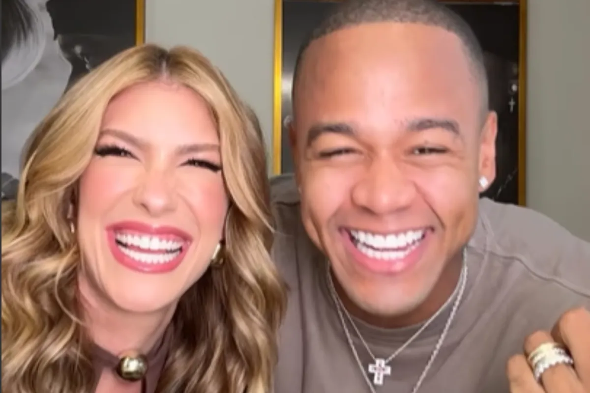 Leo Santana divulga vídeo emocionante em que Lore Improta revela gravidez